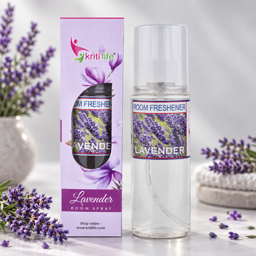 Lavender Room Spray - 165 ML Long-Lasting Fragrance for Home &amp; Office