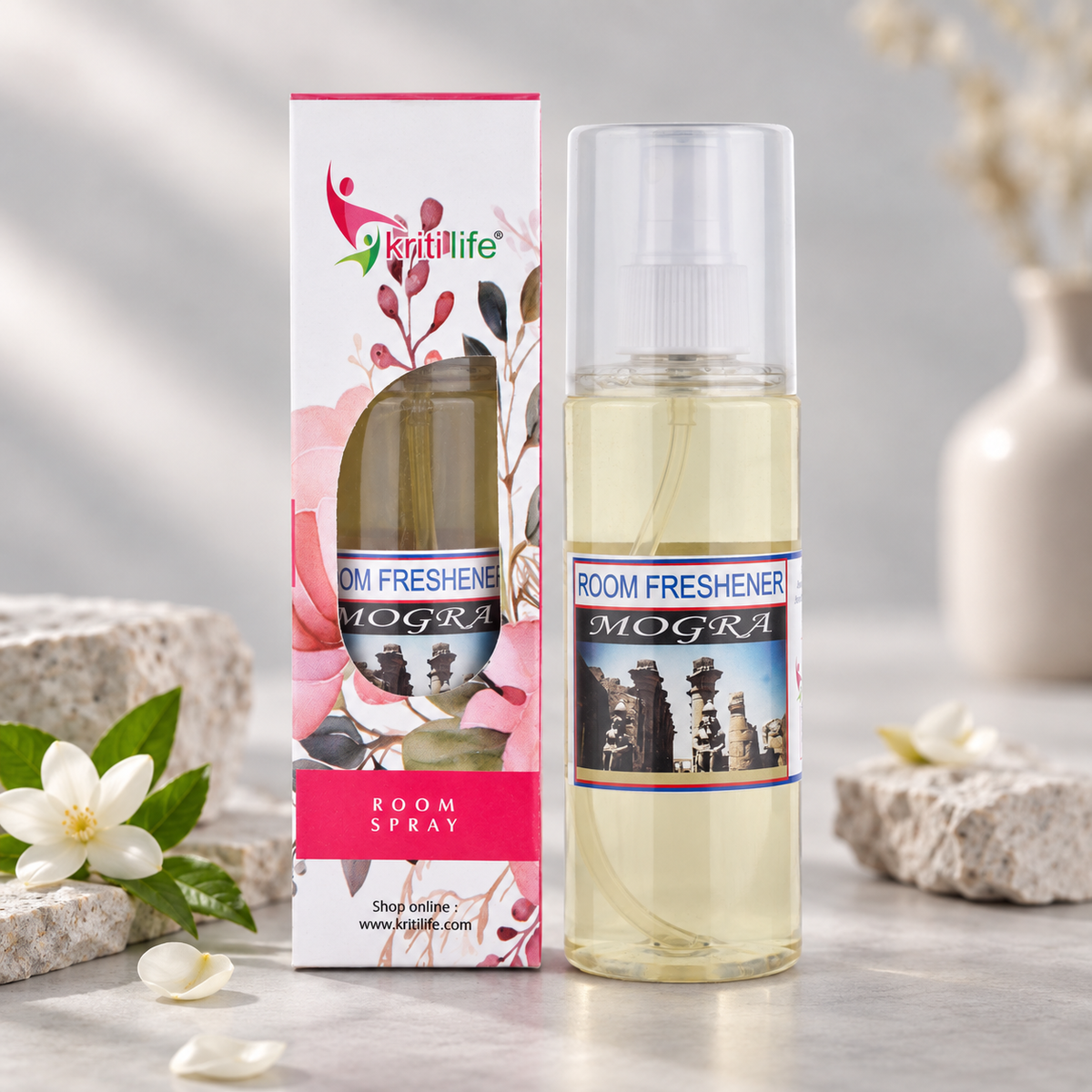 Musk Room Spray - 165 ML Long-Lasting Fragrance for Home &amp; Office.