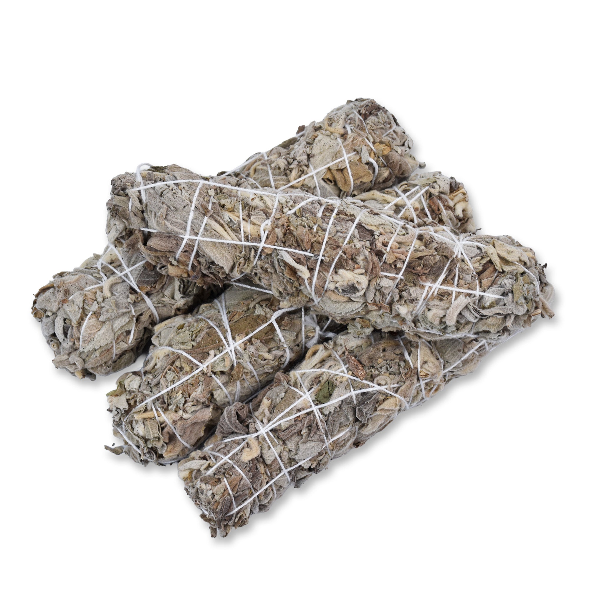 Organic Sage Smudge Sticks – Pack of 4 | Natural Sage for Cleansing, Meditation, Rituals & Positivity