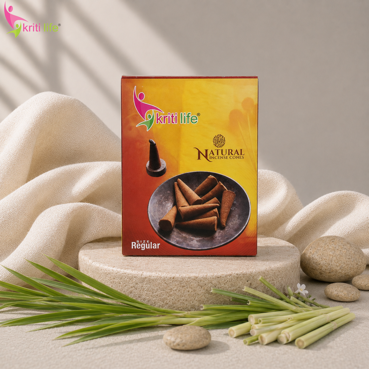 Citronella Incense Cone - 150 Pcs Burn Time 20 Minutes