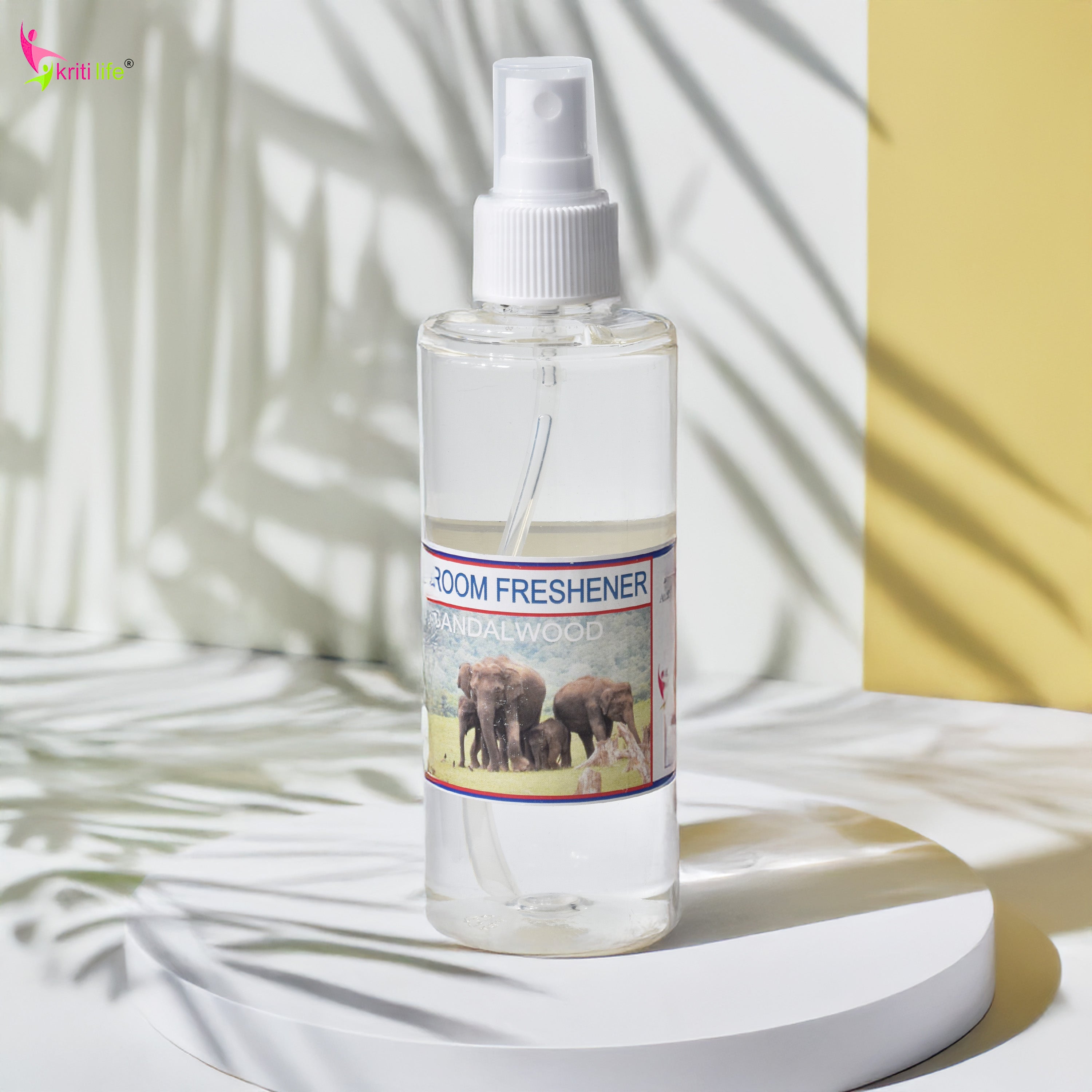 Kriti Life Room Spray - Sandalwood 165 ML Long-Lasting Fragrance for Home &amp; Office