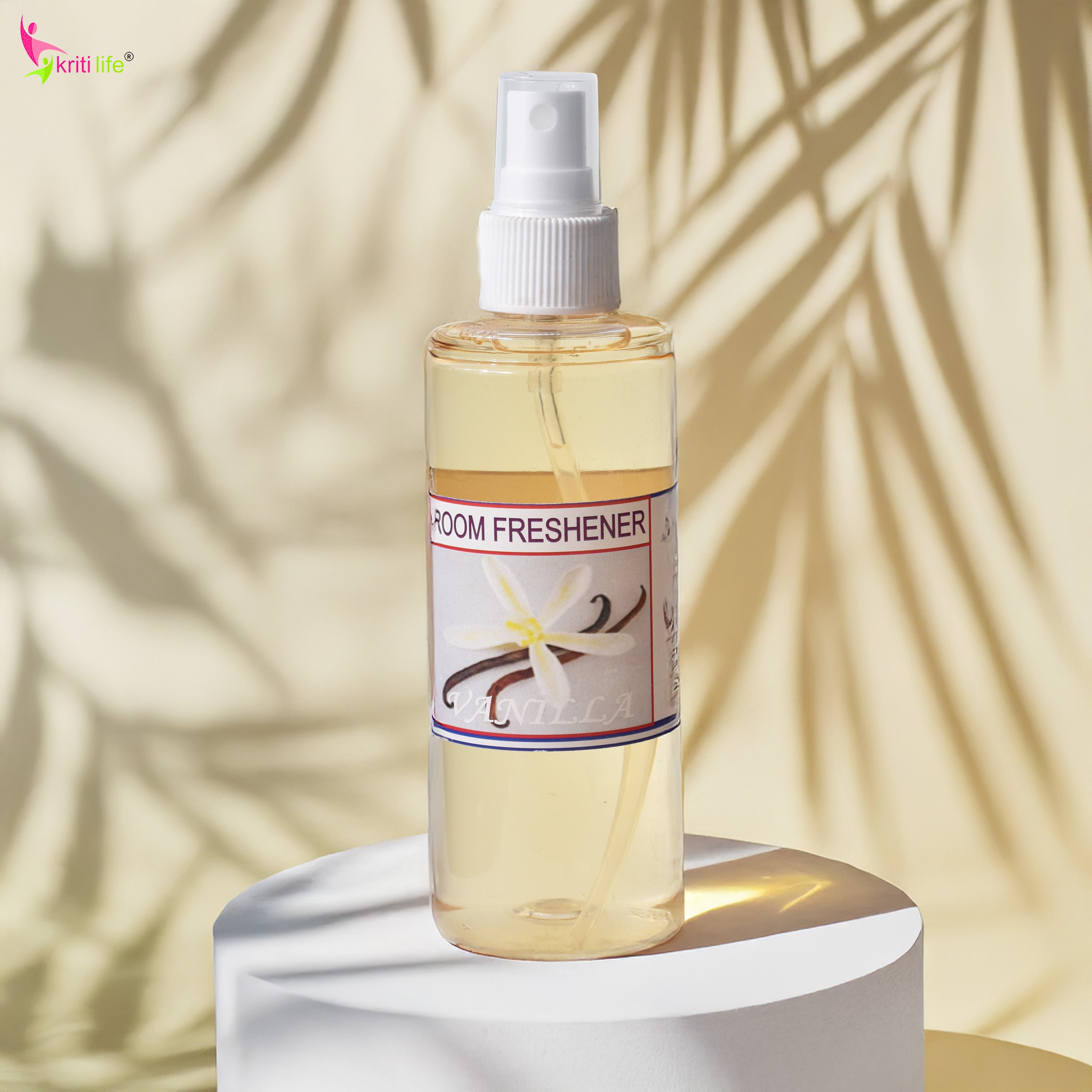 Kriti Life Room Spray - Vanilla -165 ML Long-Lasting Fragrance for Home &amp; Office.