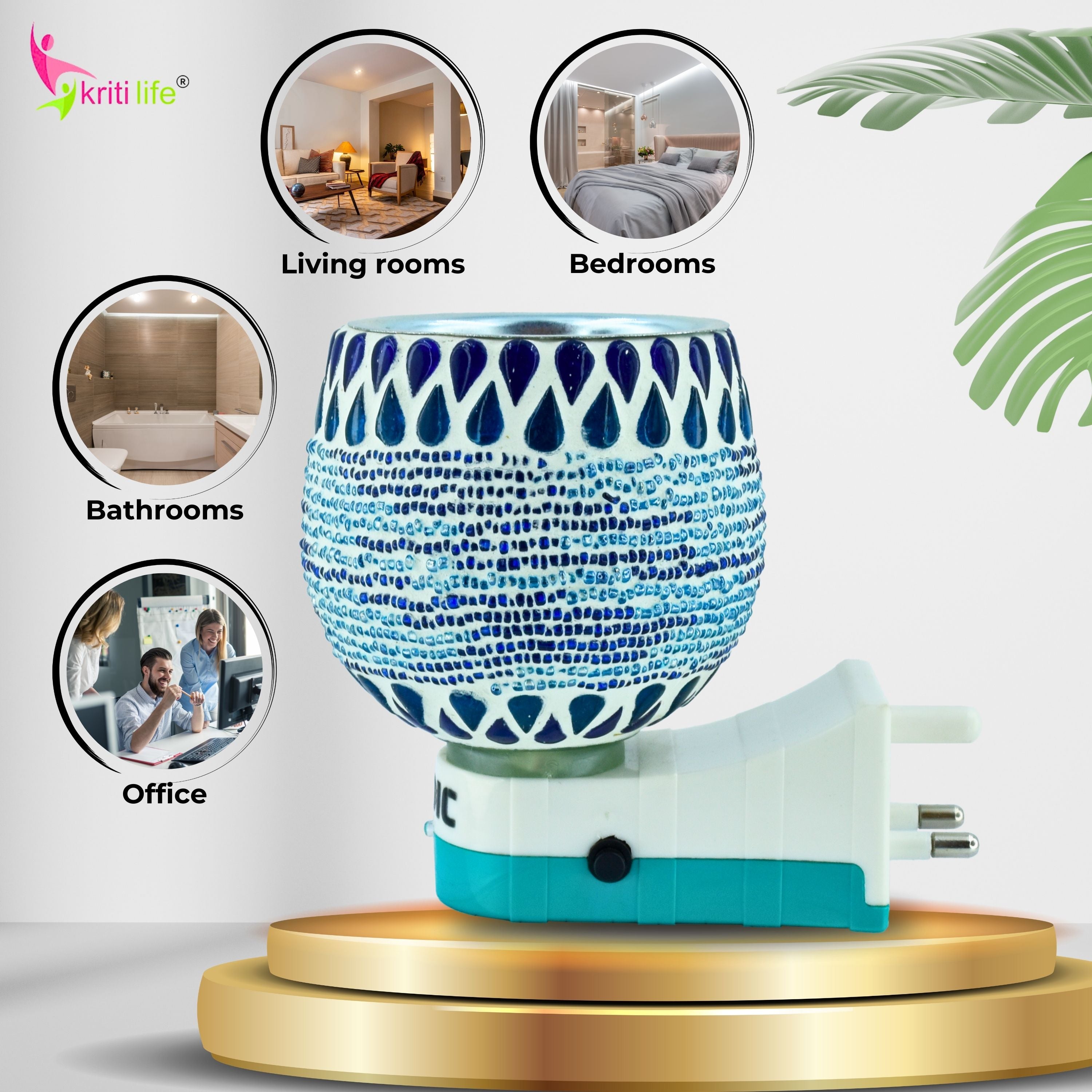 Electric Camphor Diffuser| Aroma Oil Diffuser