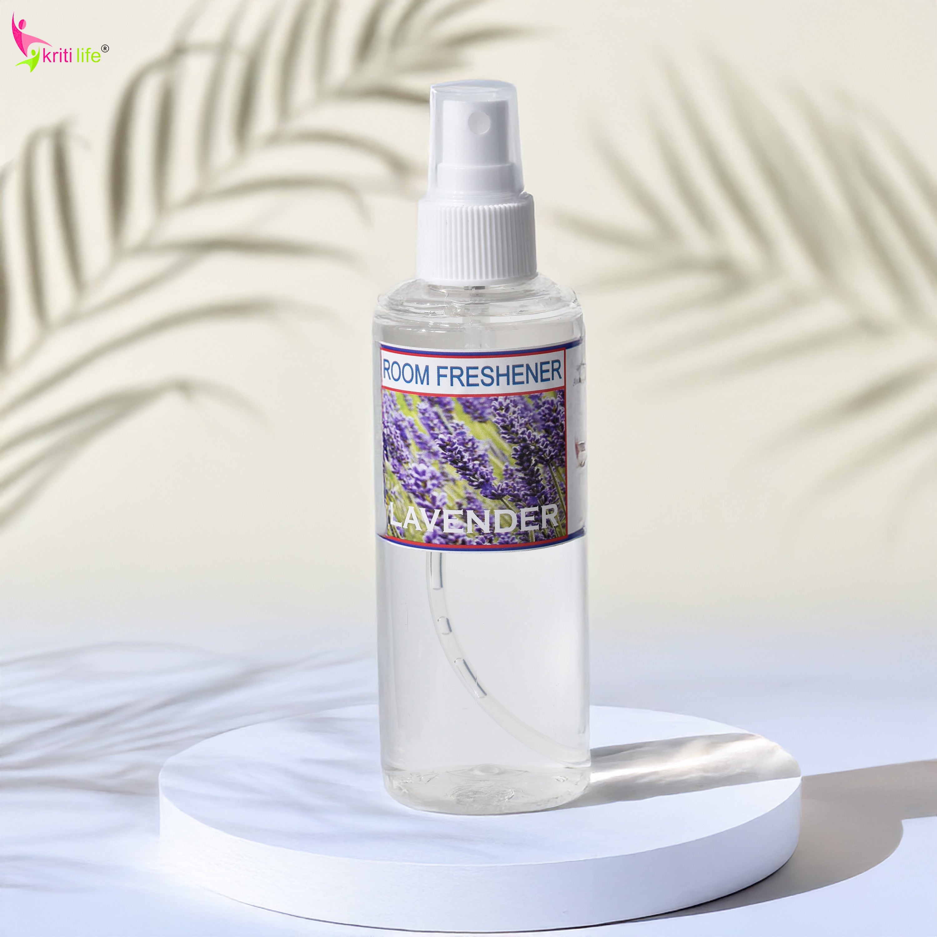Kriti Life Room Spray - Lavender 165 ML Long-Lasting Fragrance for Home &amp; Office