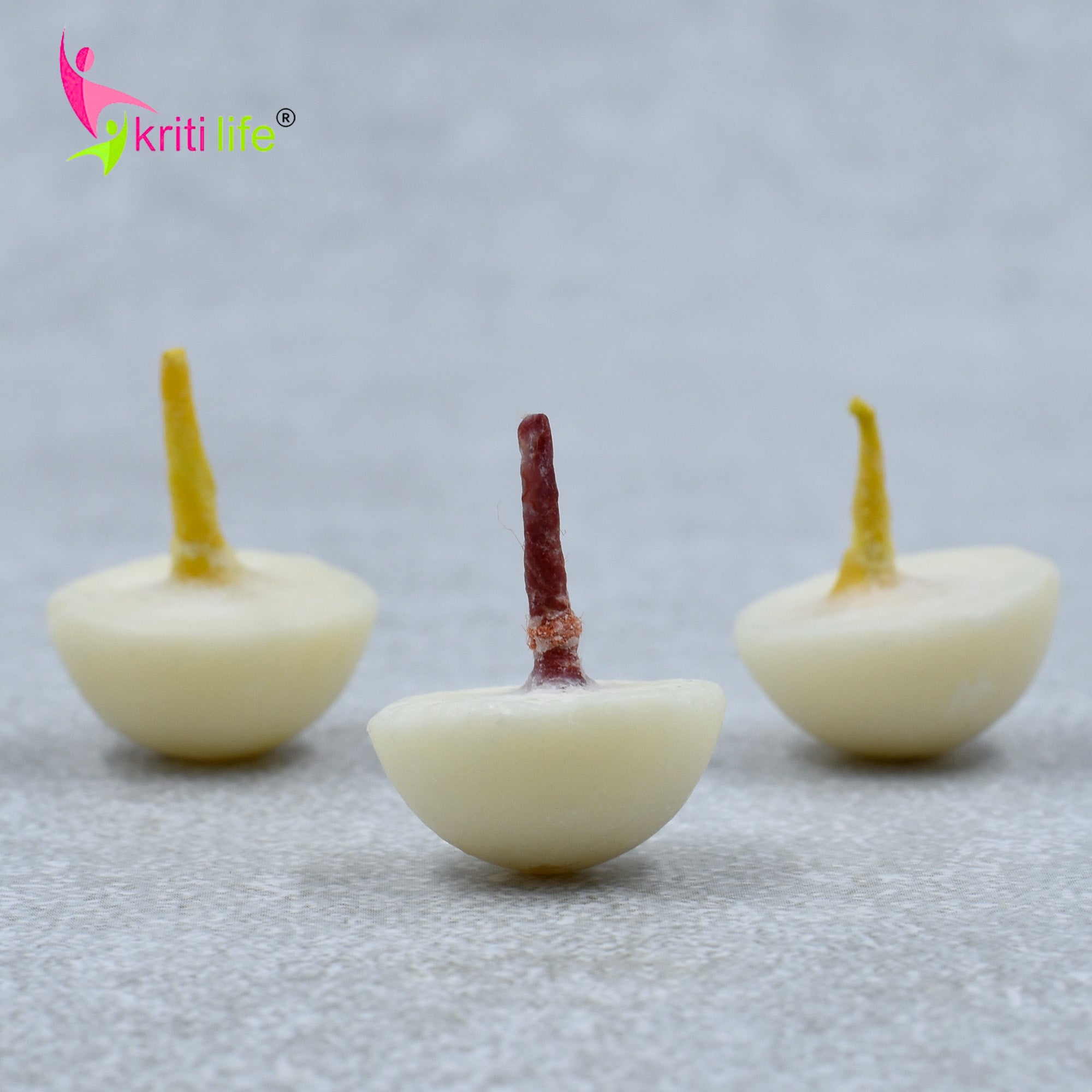 Kriti Life Scented Ghee Jyot Batti 100 Pcs for Puja Rituals