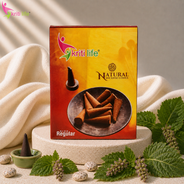 Patchouli Incense Cone - 150 Pcs Burn Time 20 Minutes