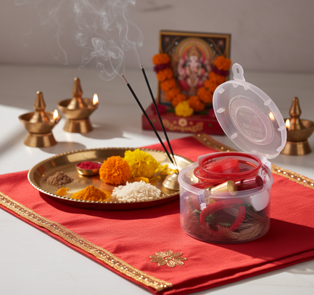 Mata Rani Ka Shringar Set – Navratri Durga Pooja Shringar Kit
