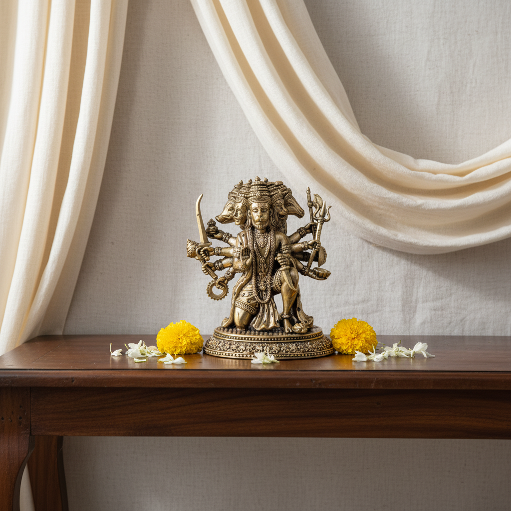 Panchmukhi Hanuman Idol | 5 Mukhi Hanuman Murti for Protection