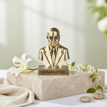 Fine Brass Dr. B. R. Ambedkar Bust Statue