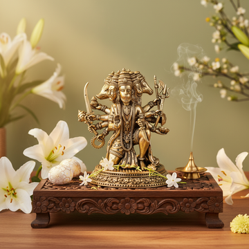 Panchmukhi Hanuman Idol | 5 Mukhi Hanuman Murti for Protection