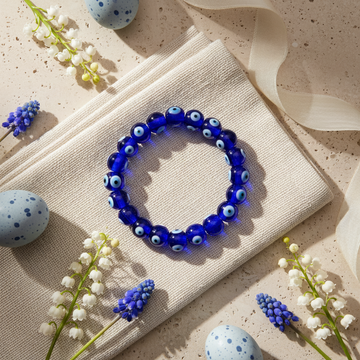 Evil Eye Protection crystal Bracelet – Wards Off Negativity & Attracts Positivity-10mm