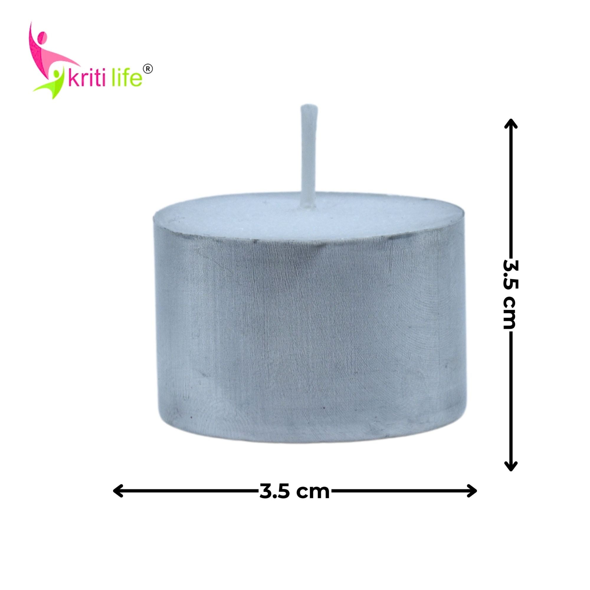 Tealight Candles Unscented  9 Hour Set of 50 Pcs