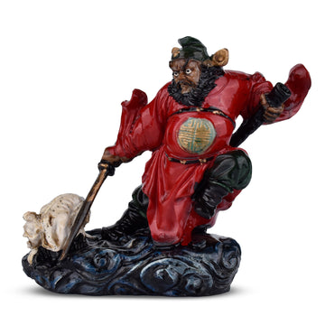 Feng Shui Zhong Kui Idol – Symbol of Protection & Prosperity | Premium Polyresin Figurine- 4 inches
