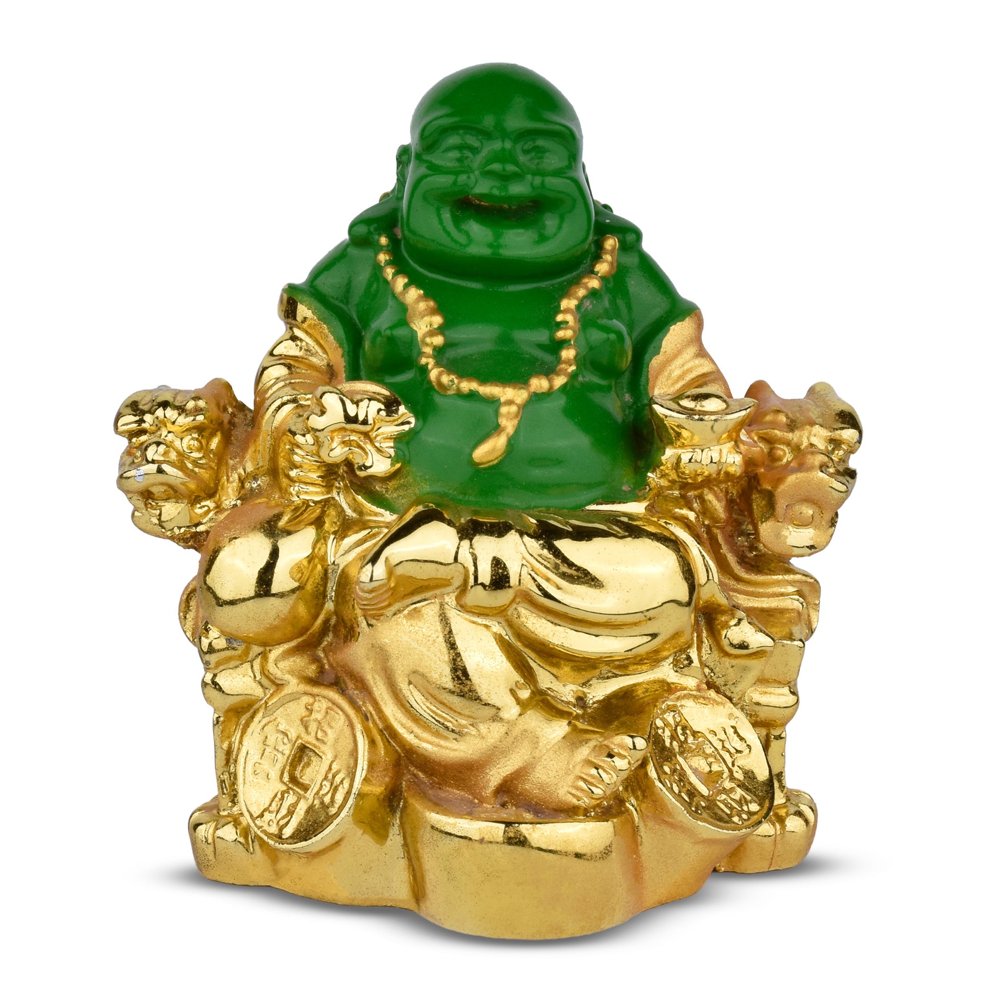 Feng Shui Laughing Buddha Idol for Wealth, Joy & Positivity | Ideal for Southeast Corner-2.5 inches