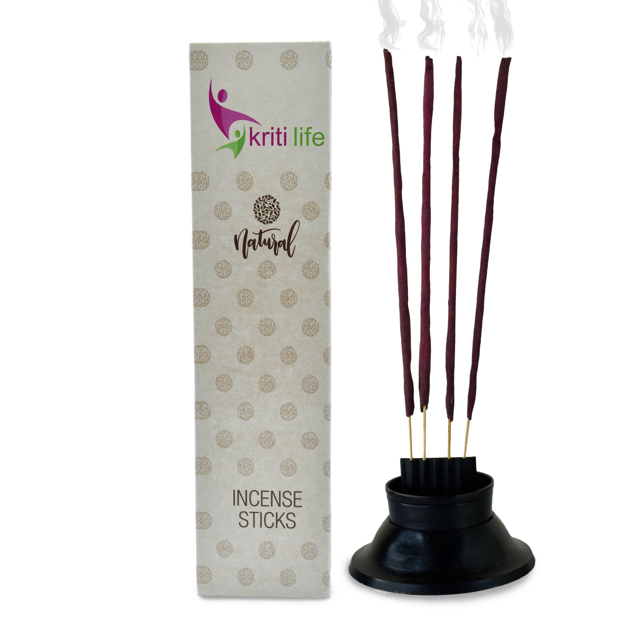Kriti Life Incense Sticks - Rose 100 Pcs Perfect for Puja &amp; Relaxation