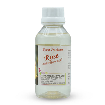 Kriti Life Reed Diffuser Refill - Rose 90ML Long-Lasting Room Fragrance