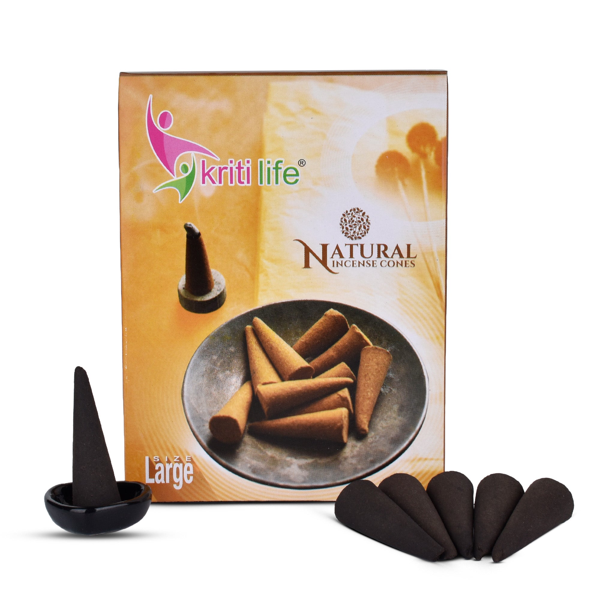 Incense Cone - Nag Champa 60 Pcs Burn Time 40 Minutes