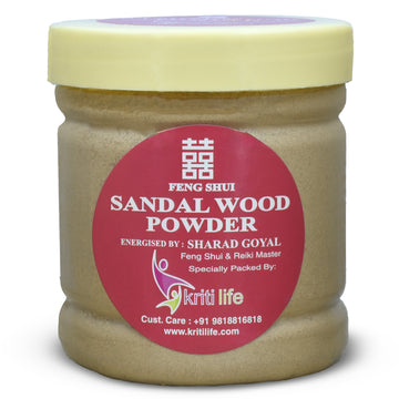 Organic Sandalwood/Chandan Powder 100gm for Puja  - 100% Pure &amp; Natural Fragrance