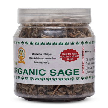 Organic Sage for Puja - 100% Natural &amp; Pure Herb for Cleansing