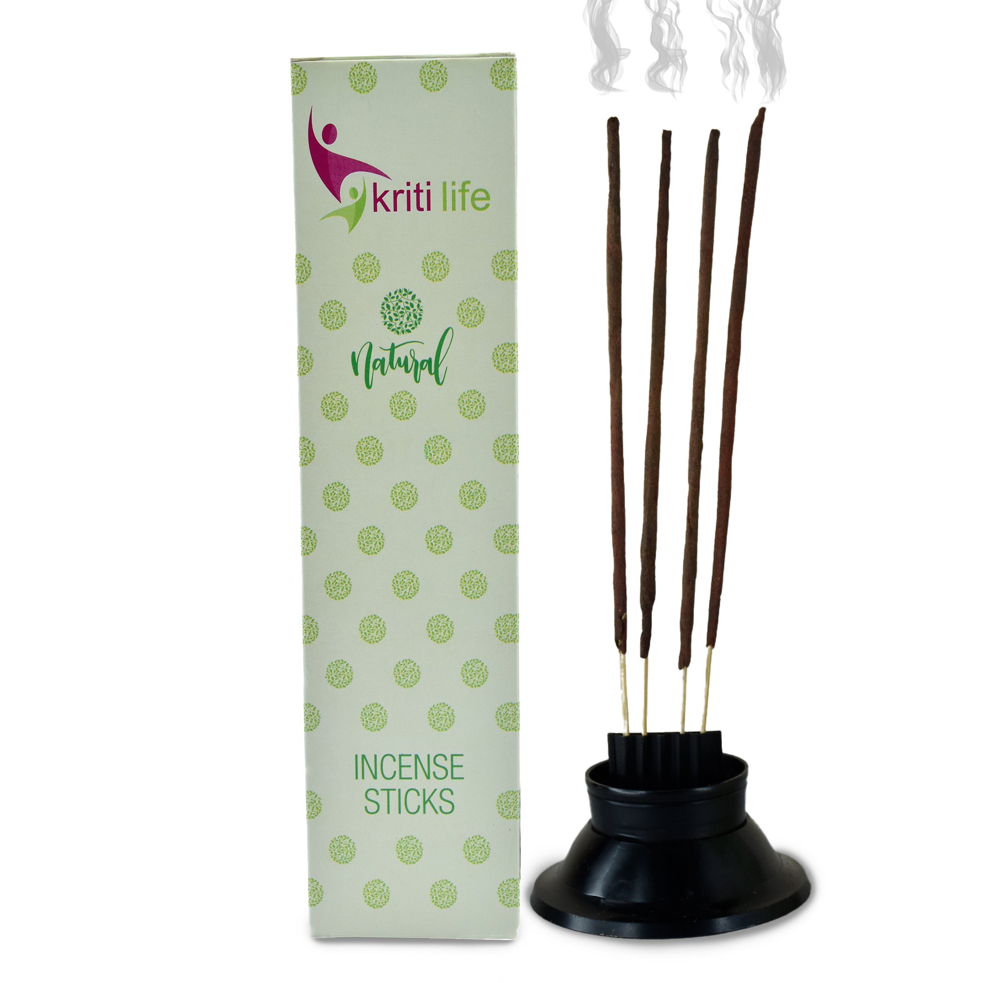 Kriti Life Incense Sticks- Agarwood 100 Pcs Perfect for Puja &amp; Relaxation