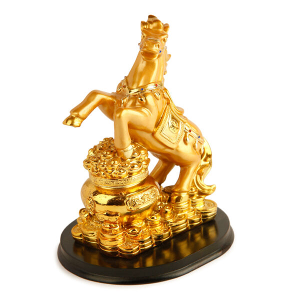 Decorative Golden Feng Shui Horse