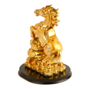 Decorative Golden Feng Shui Horse