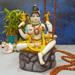 Shiv Idol Marble